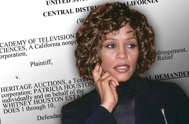 //whitney houston family emmy lawsuit