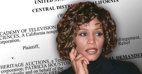 //whitney houston family emmy lawsuit
