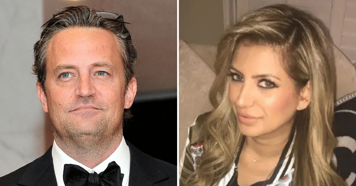 Split photo of Matthew Perry, Jasveen Sangha
