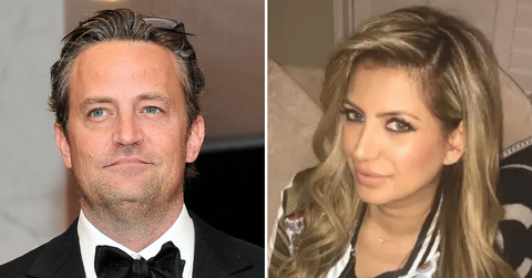 Split photo of Matthew Perry, Jasveen Sangha
