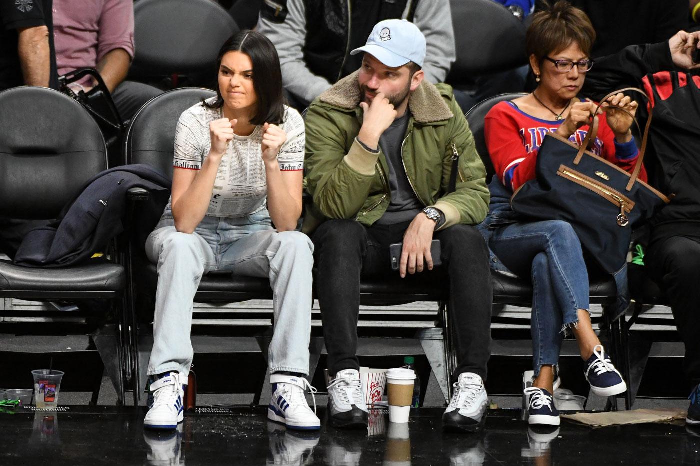 Kendall Jenner Watches Boyfriend Blake Griffin