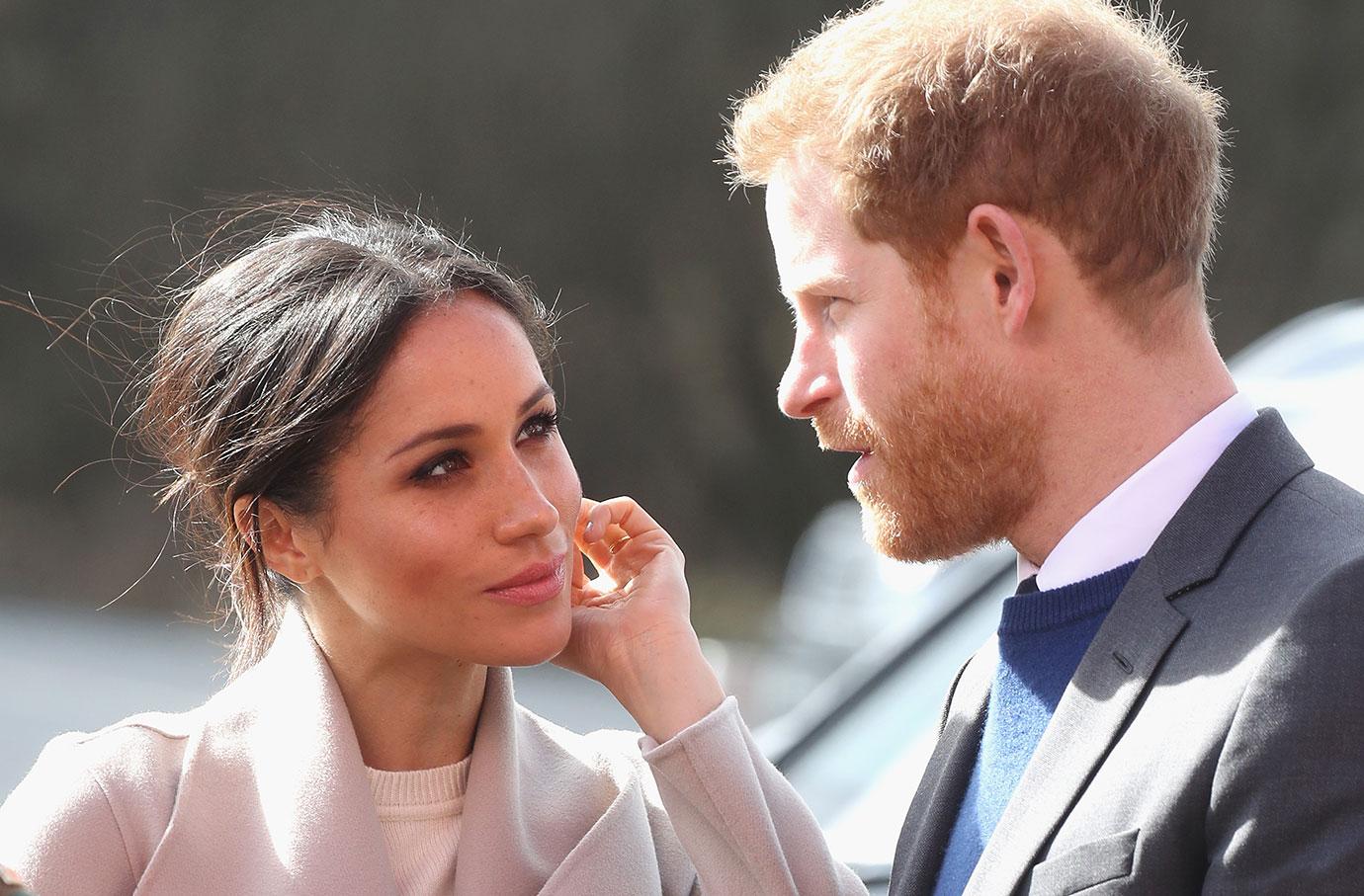 //Meghan Markle Prince Harry Wedding PDA