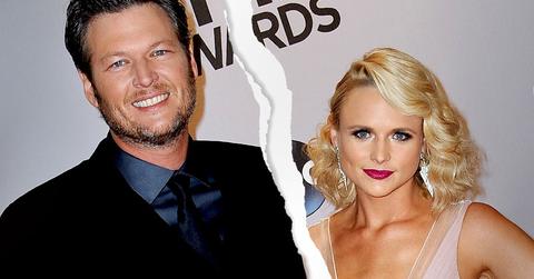 //blake shelton miranda lambert divorce country superstars splitting pp
