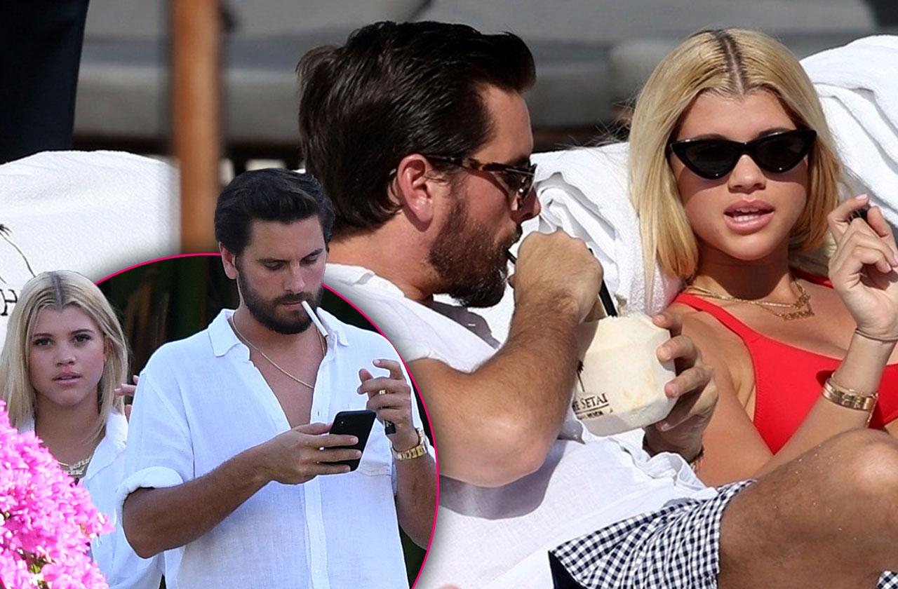 Sofia Richie Bikini Scott Disick Miami Family Fears Worst