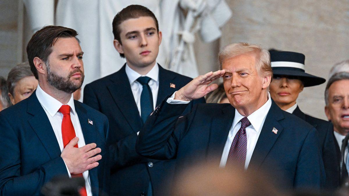 Image of A man threatened to 'saw Barron Trump's head off' after killing President Donald Trump.