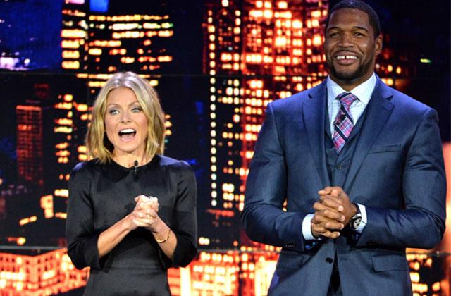 //Kelly Ripa Michael Strahan Live Feud Last Day Announcement pp