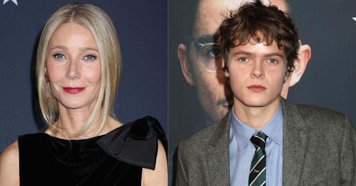 Gwyneth Paltrow said her son Moses Martin was embarrassed by his mother's intimate scenes in 'Marty Supreme.'