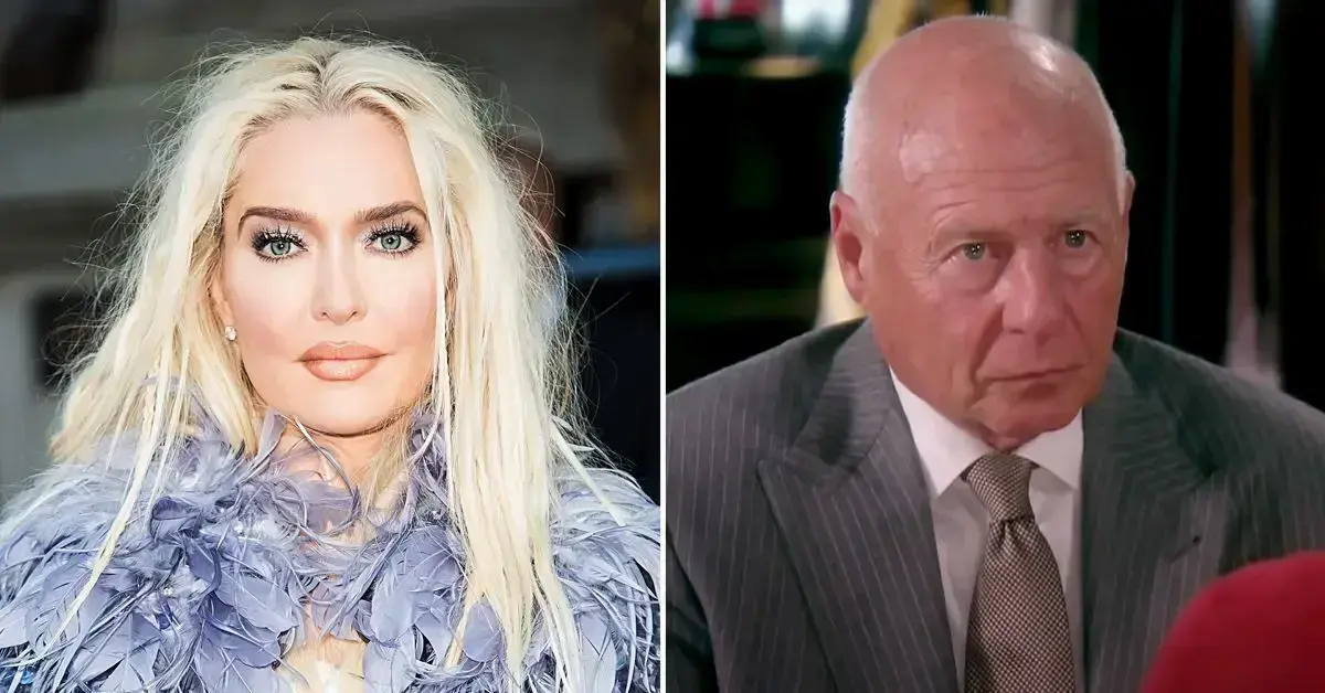 Composite photo of Erika Jayne and Tom Girardi.