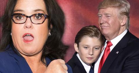 Rosie ODonnell Donald Trump Son Barron Autistic Claims Backlash