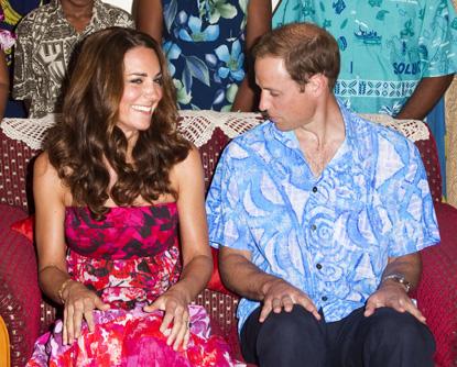 //kate middleton prince william solomon islands