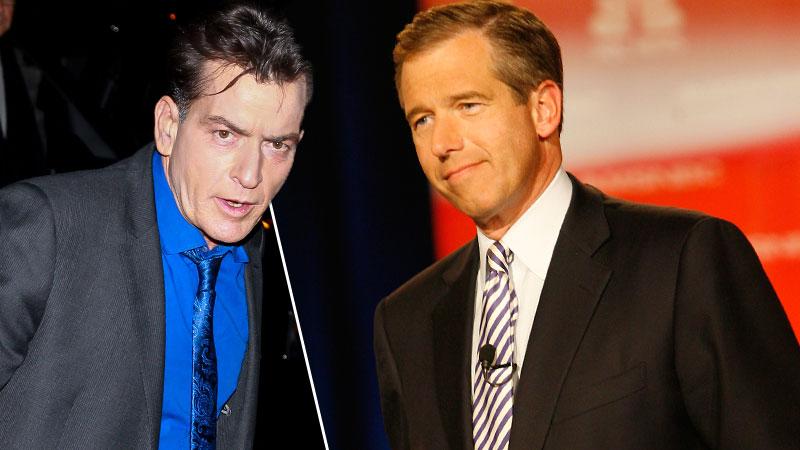 Charlie Sheen Defends Brian Williams