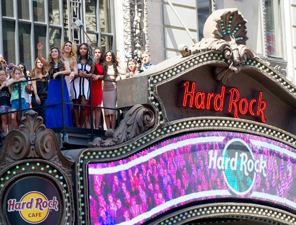 //Photo  Fifth Harmony on HRC Marquee