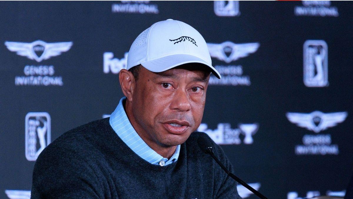 Tiger Woods briefly returned to the U.S. to support Vanessa Trump before heading back to treatment in Europe.