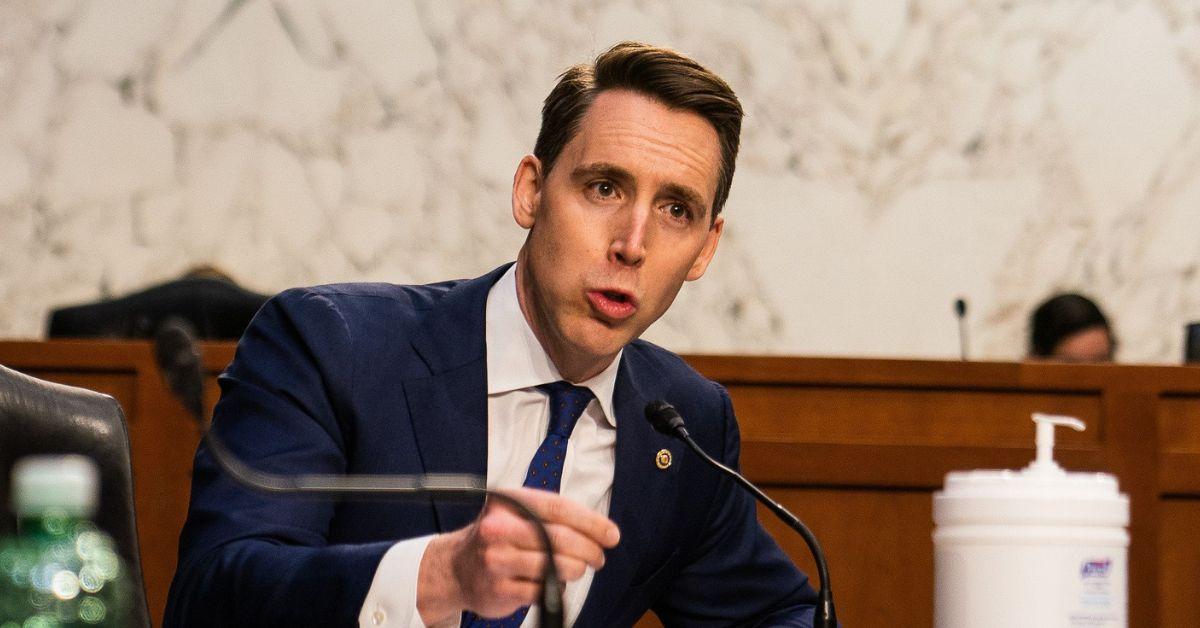 Josh Hawley Selling $20 Coffee Mugs With Image Used To Rile Up Rioters