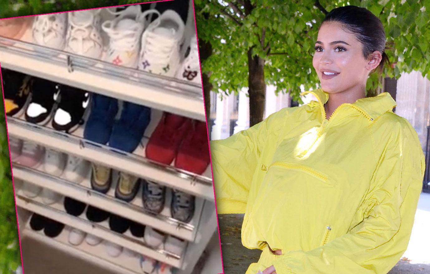 Kylie Jenner Shows Off Stormi’s Designer Shoe Collection