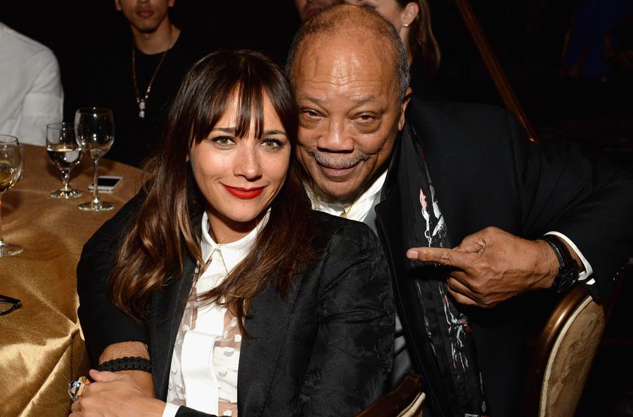 //rashida jones quincy jones