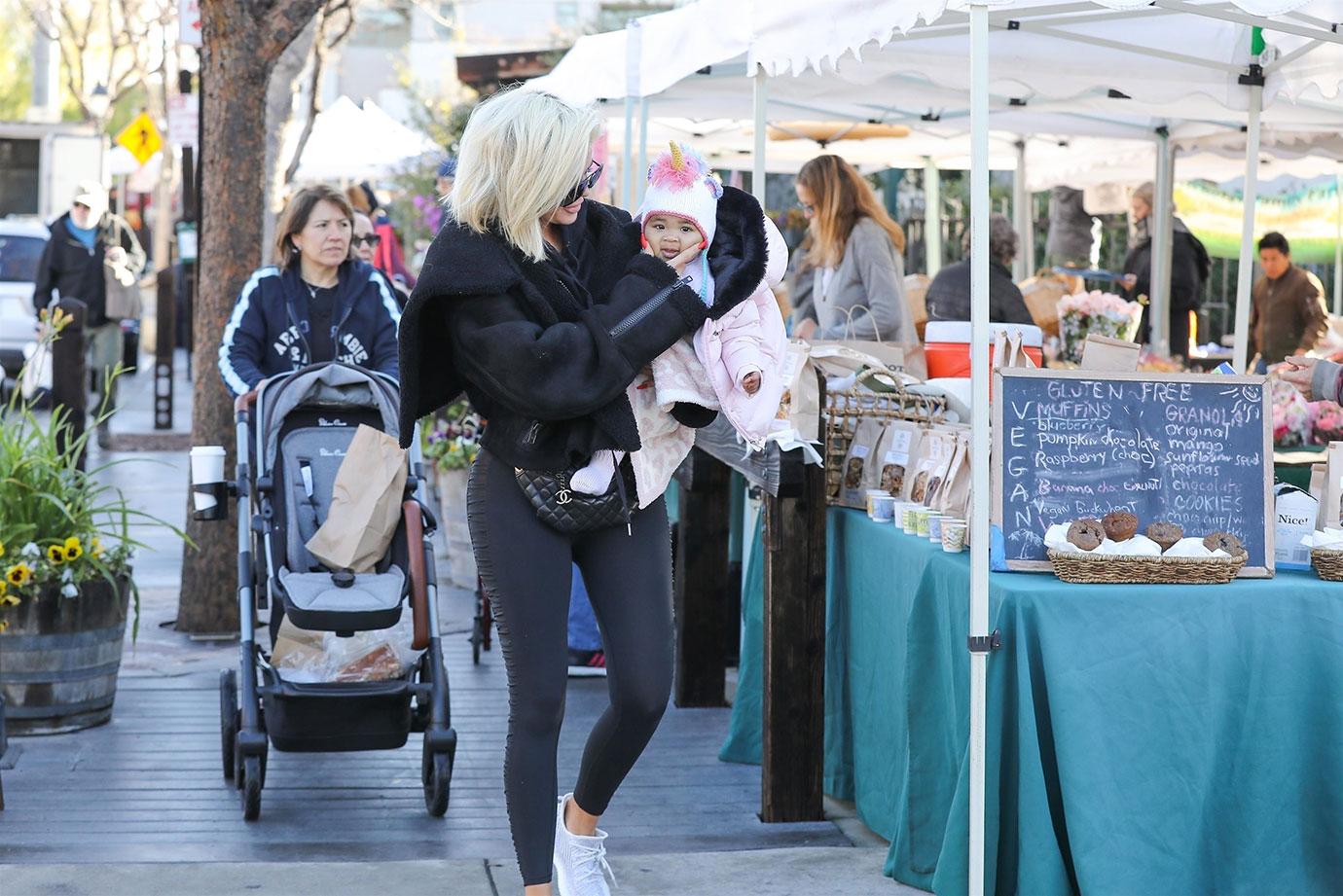 Khloe Kardashian Skinny Smiles After Tristan Thompson Split