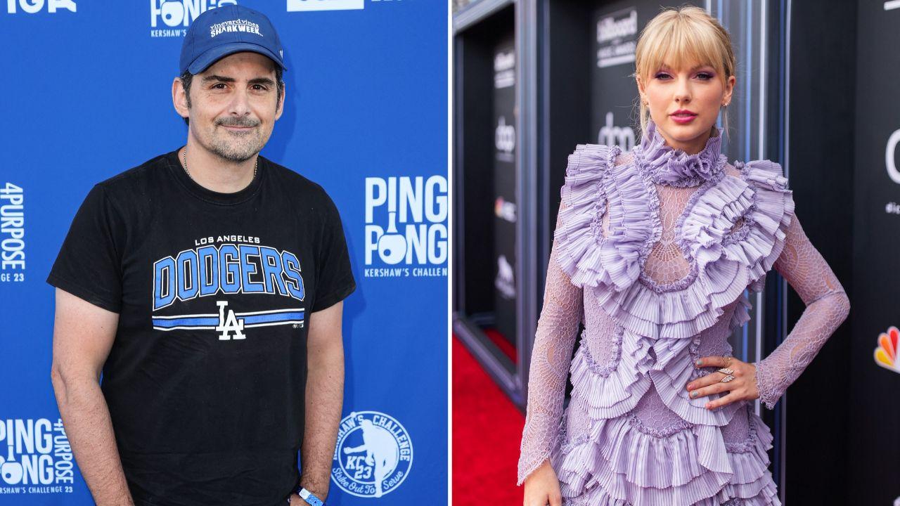Image Of Taylor Swift and Brad Paisley