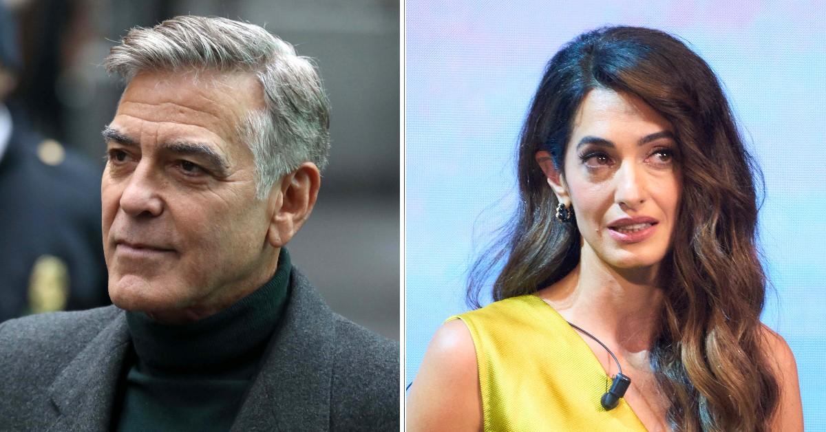 clooney divorce rumors end separate lives speculation far from a bed of roses pp