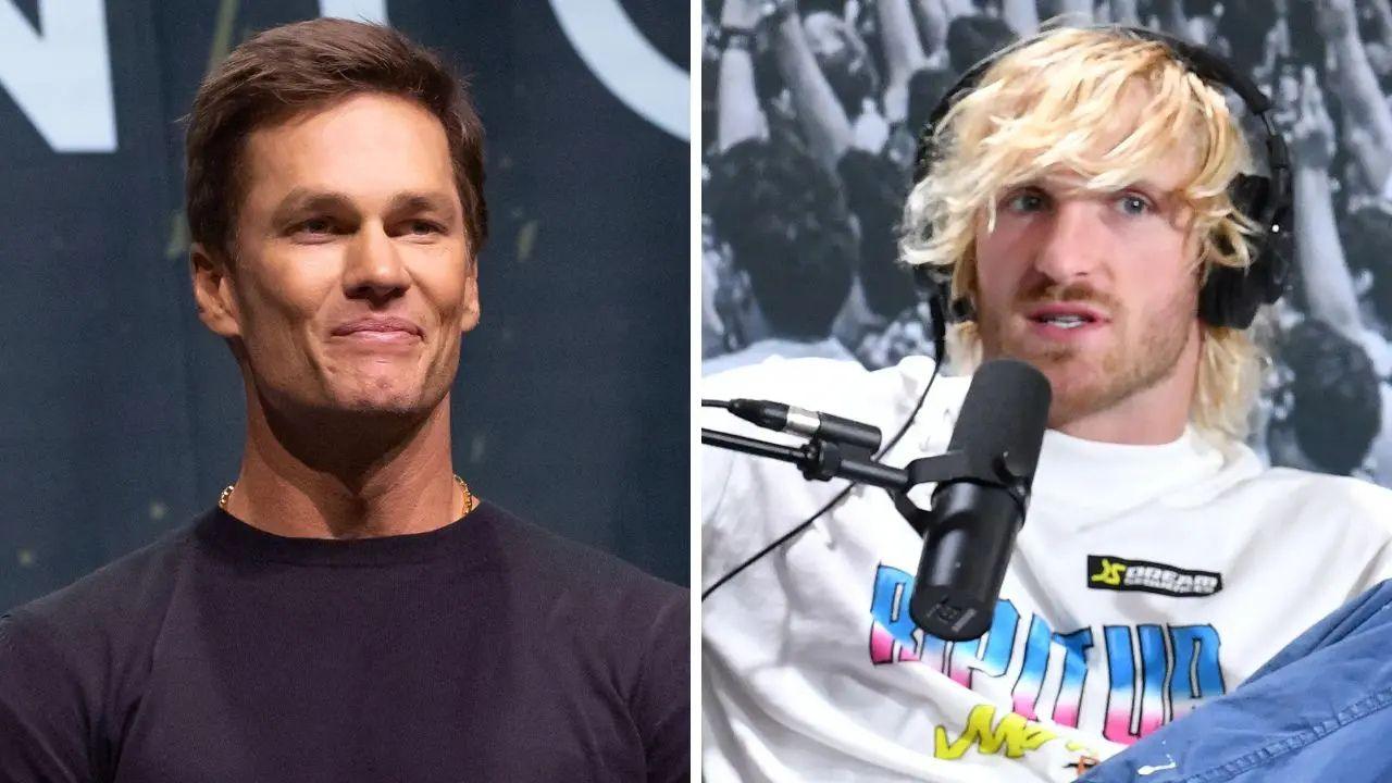 Photo of Tom Brady, Logan Paul