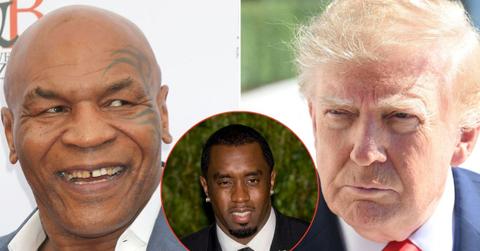 picture of Mike Tyson, Sean 'Diddy' Combs and Donald Trump