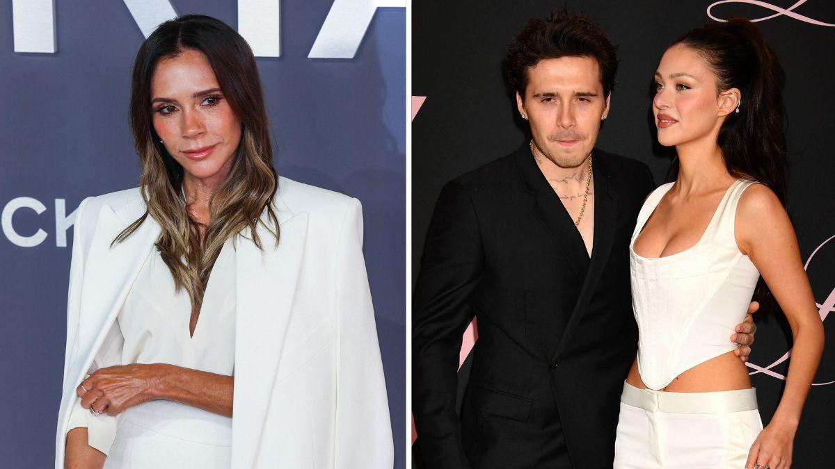 Photo of Victoria Beckham, Brooklyn Beckham, Nicola Peltz