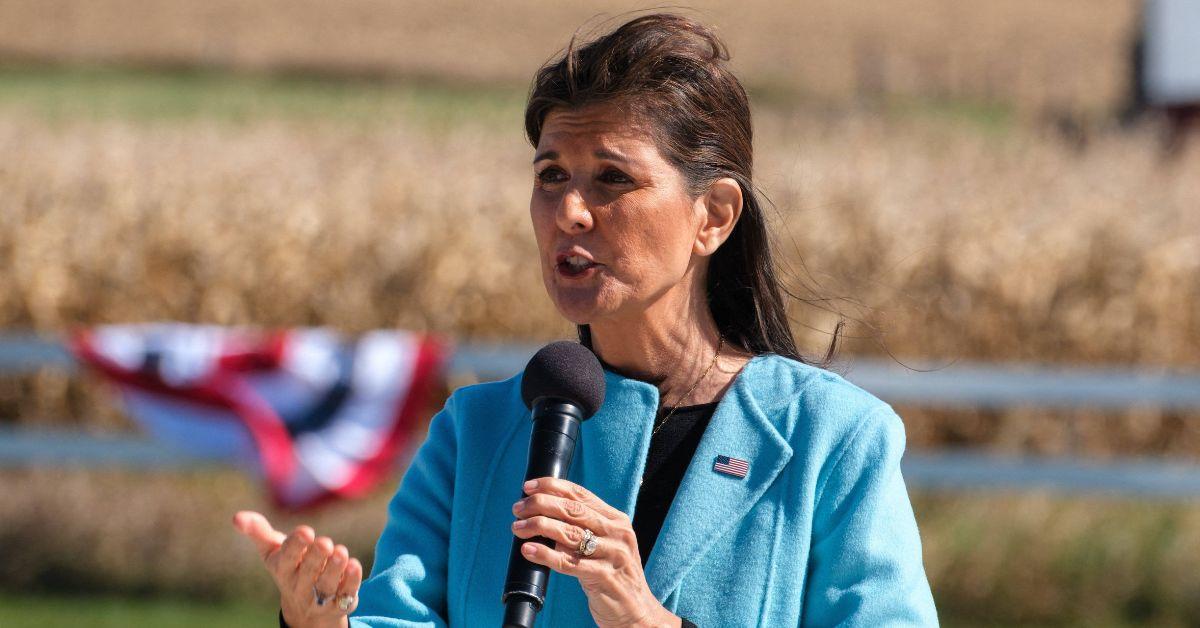 nikki haley heckle donald trump supporter new hampshire campaign rally