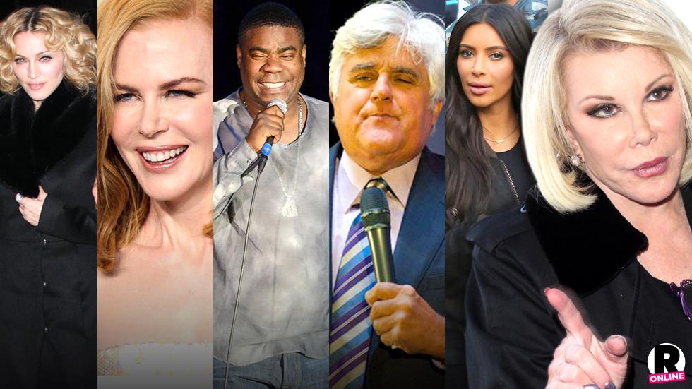 Joan Rivers Kim Kardashian Jay Leno Feuds