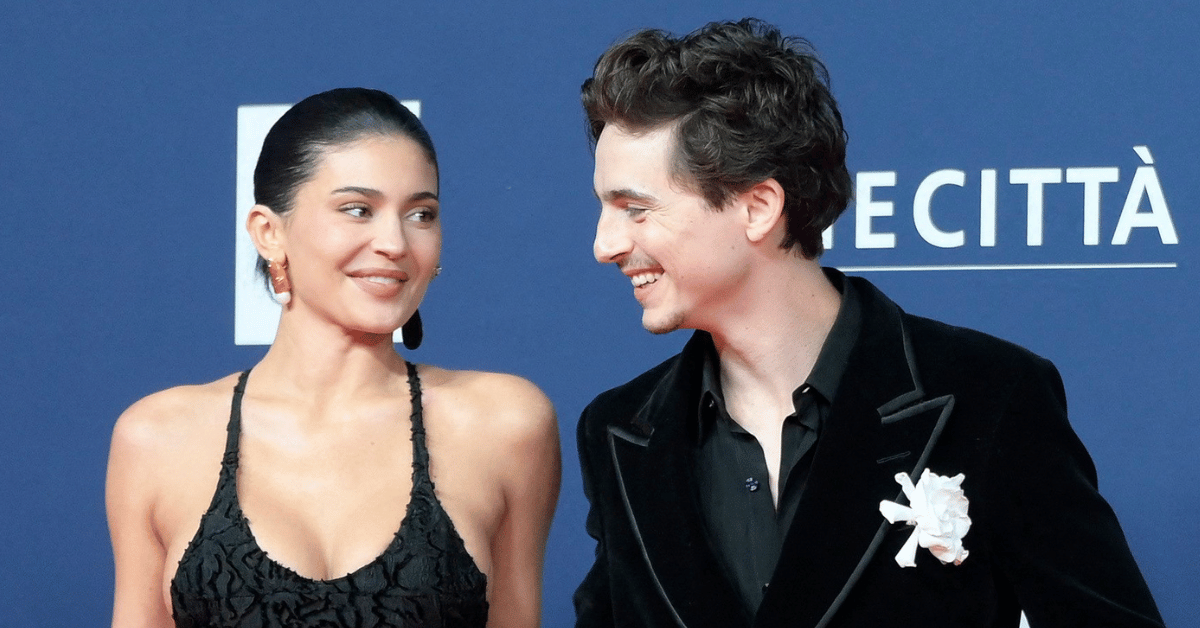 Photo of Kylie Jenner and Timothée Chalamet 