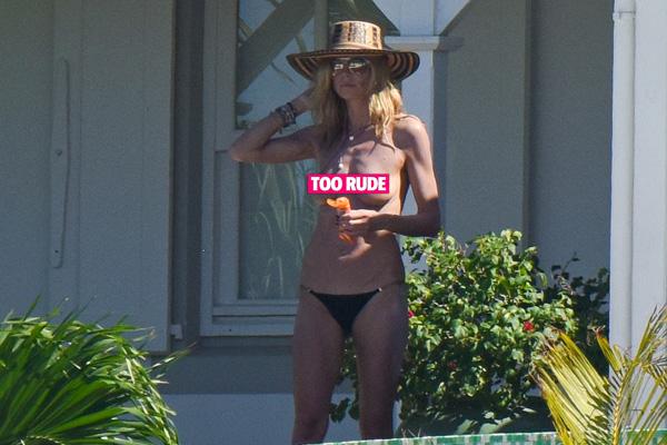 //vito schnabel heidi klum topless st barths