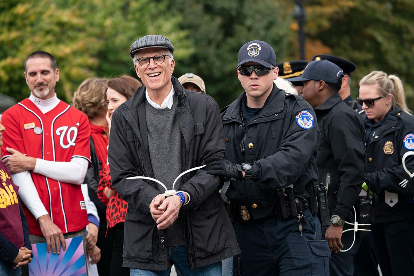 Ted Danson arrested While Protesting Climate Change