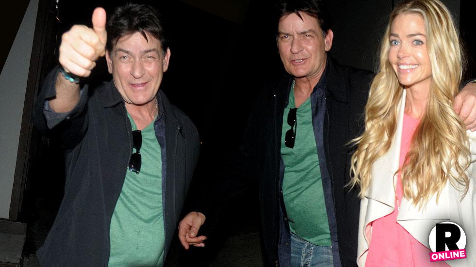 Charlie Sheen & Denise Richards Out In LA