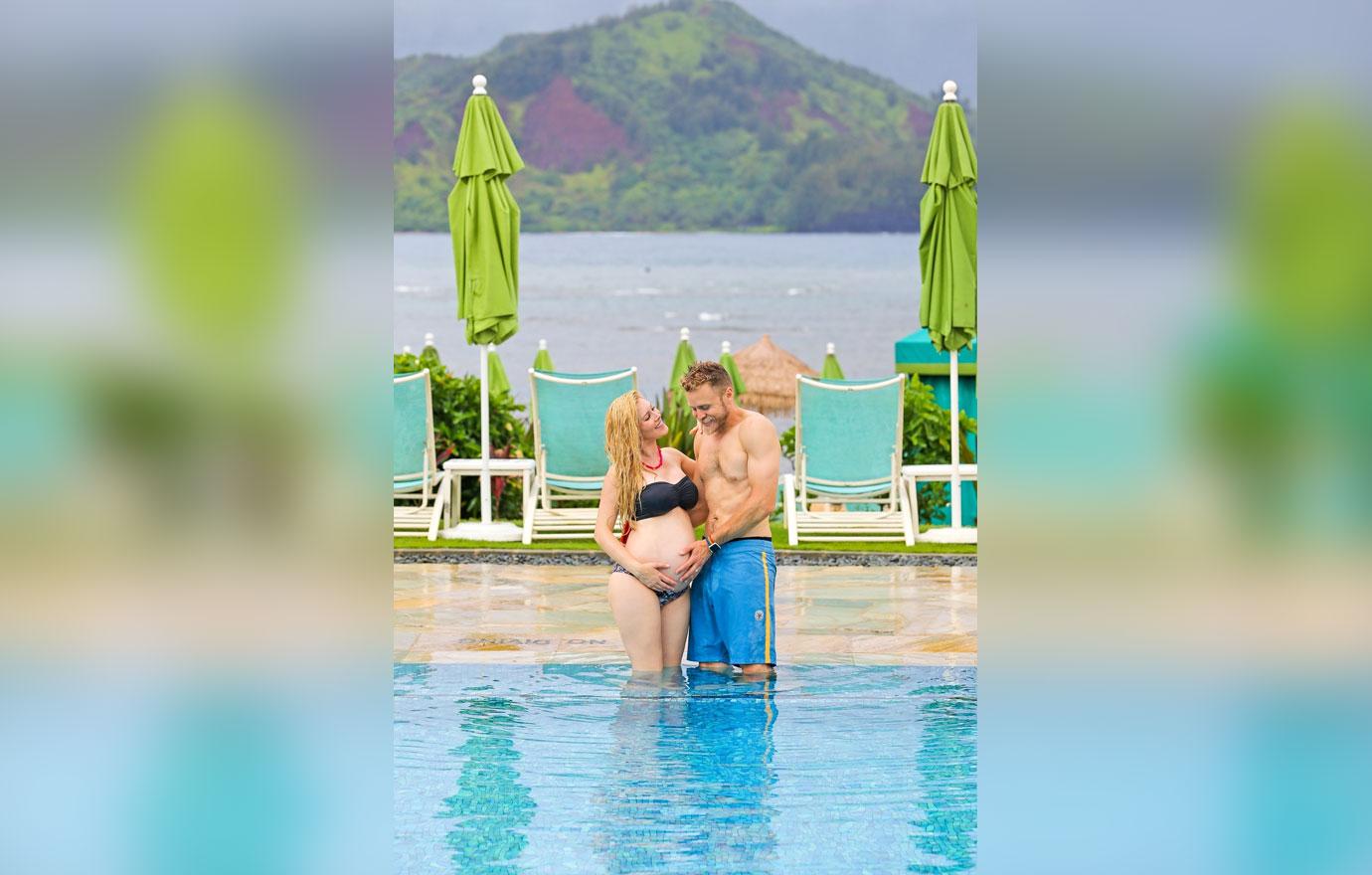 spencer pratt Heidi Montag pregnant bikini beach
