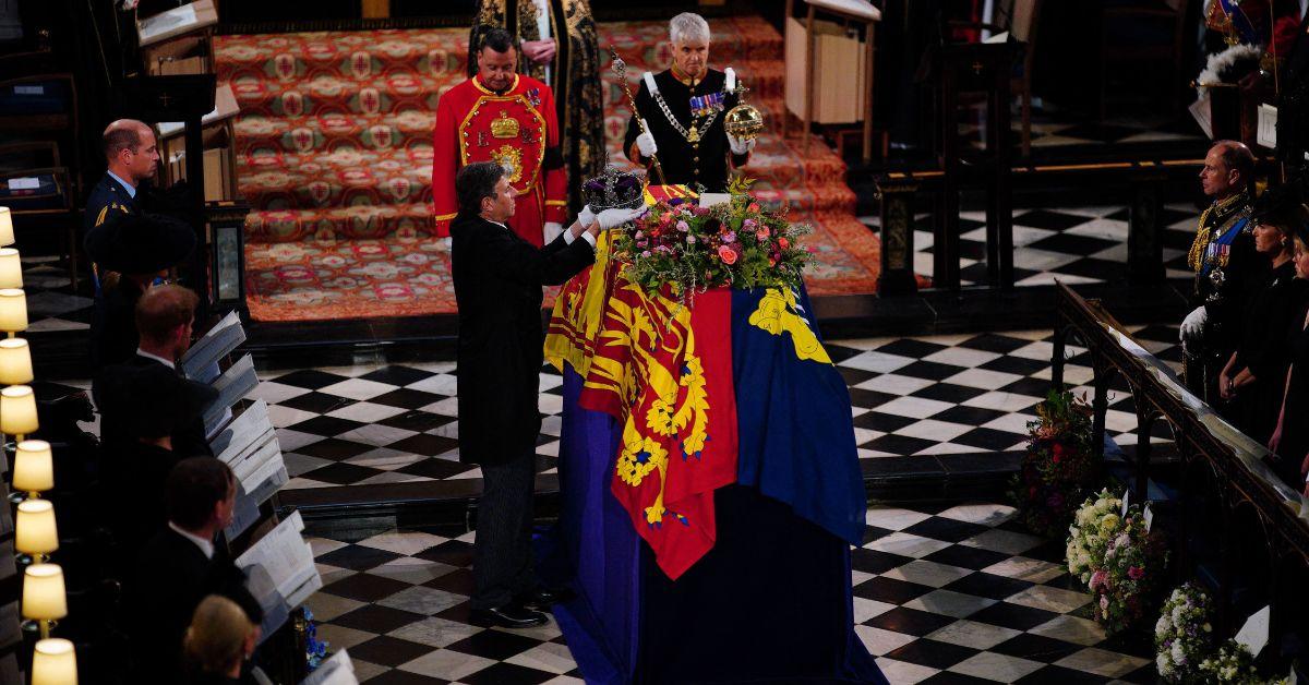 Photo of Queen Elizabeth's funeral