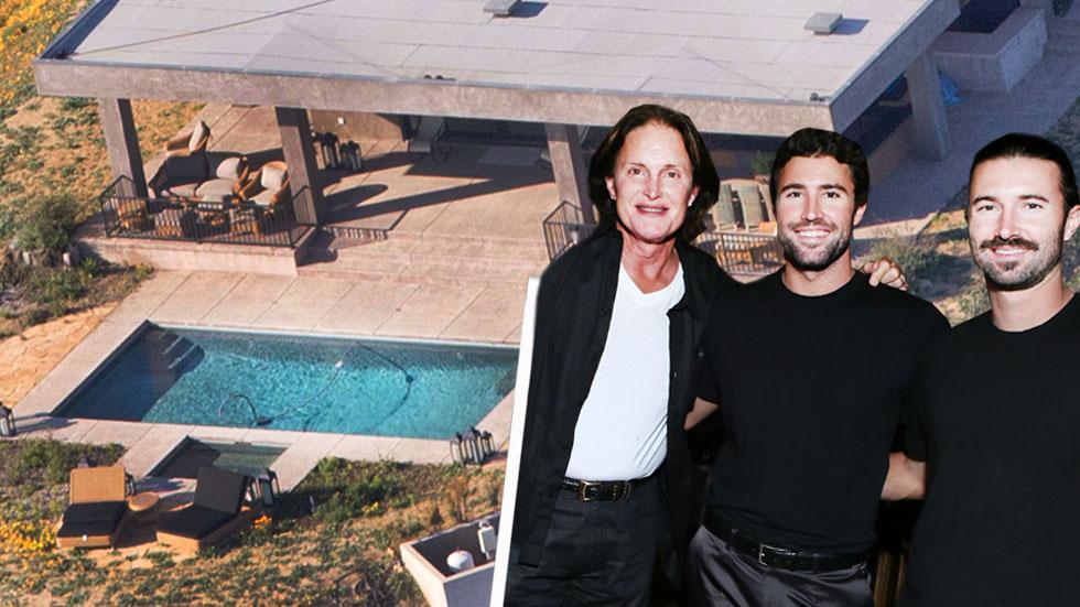 Jenner Living As A Woman In New Malibu Mansion With Sons Brandon & Brody