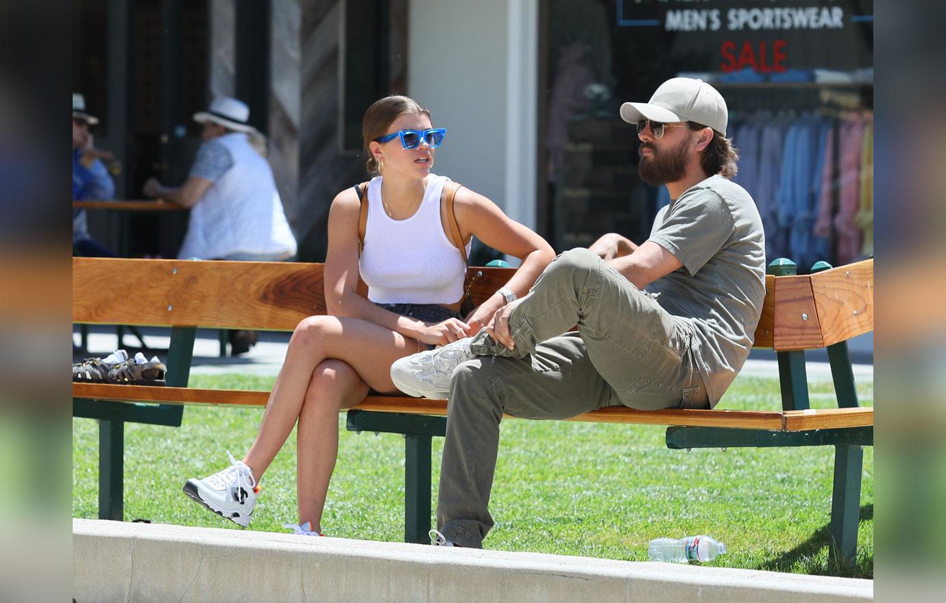 Scott Disick Sofia Richie Hang Out In Malibu