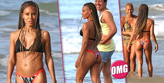 Miss Me Yet Jada Pinkett Smith Flaunts Bikini Body In Hawaii