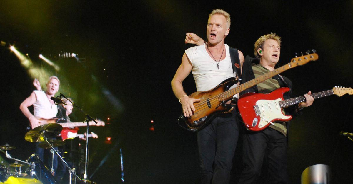 Photo of Sting and Andy Summers