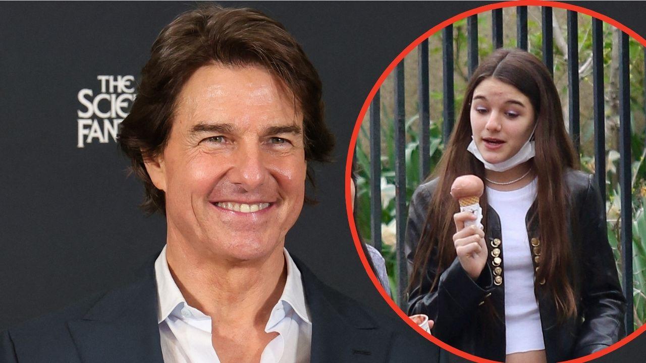 Photo of Tom and Suri Cruise