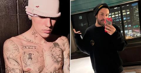 Split photo of Justin Bieber, Ryan Good