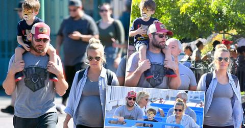 Carrie Underwood Pregnant Family Disneyland