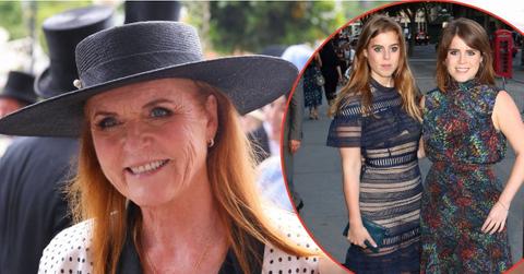 Photo of Princesses Beatrice and Eugenie, Sarah Ferguson