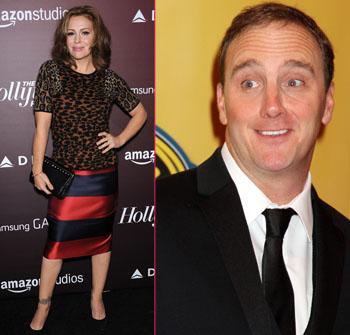 Alyssa Milano and Jay Mohr