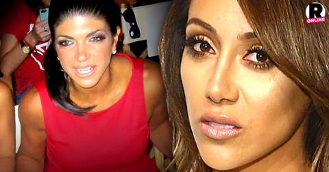 Melissa Gorga Filming Real Housewives New Jersey Boutique Teresa Giudice Work