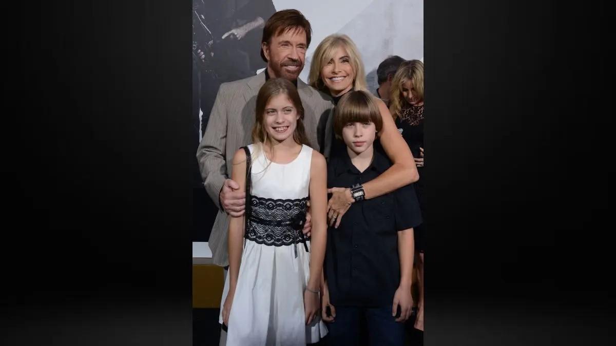 chuck norris and family.