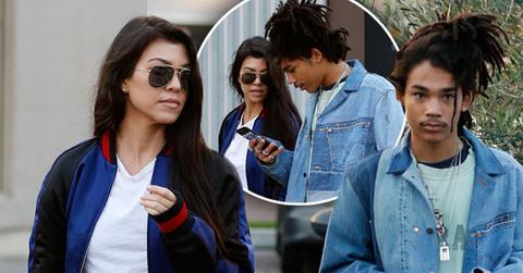 //kourtney kardashian younger model luke sabbat pp
