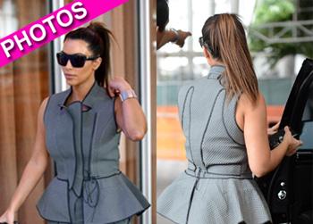 //kim kardashian style slip up