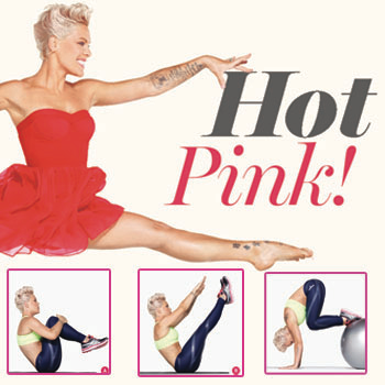 //pink abs shape magazine