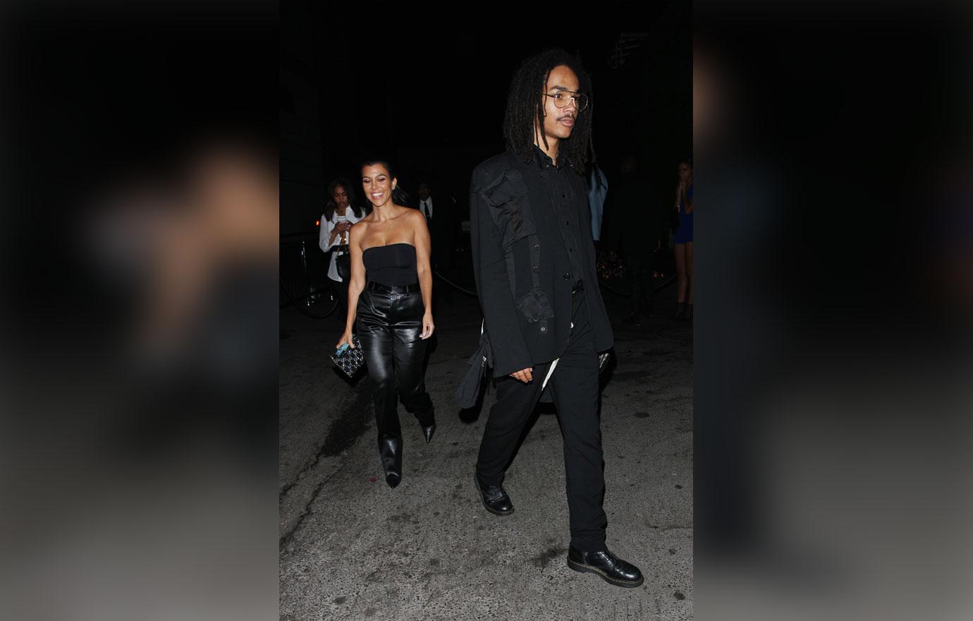 Kourtney Kardashian Luka Sabbat Date Party