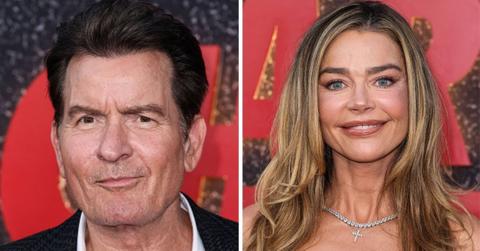 Charlie Sheen and Denise Richards